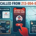 Who Called from 213-994-9489? Caller ID, Location, and Reports