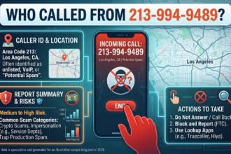Who Called from 213-994-9489? Caller ID, Location, and Reports