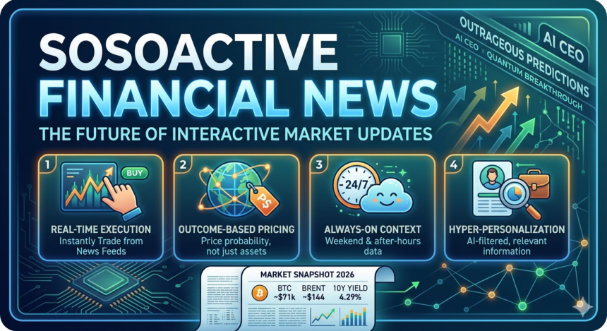 Sosoactive Financial News: The Future of Interactive Market Updates