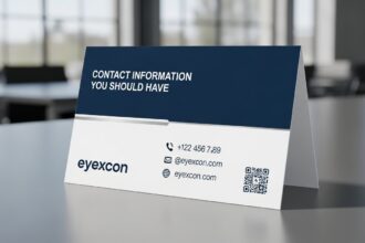 Contact info eyexcon: Contact Information You Should Have