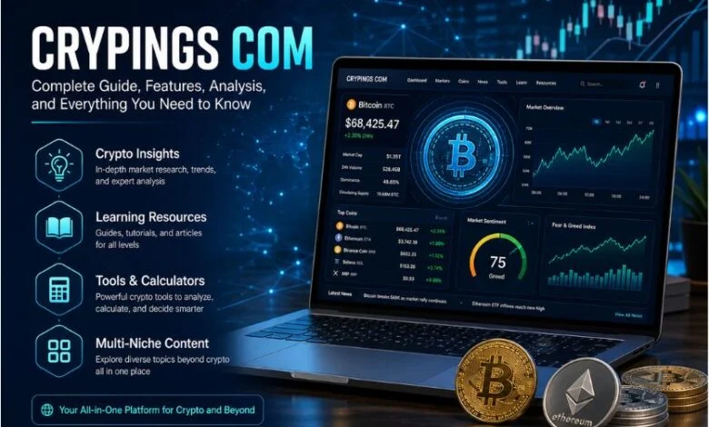 Crypings com – Complete Overview, Features, Analysis, and Online Presence
